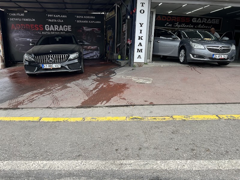 Adres garaj İzmit oto yıkama detaylı temizlik Ppf kaplama pasta cila seramik kaplama detaylı temizlik