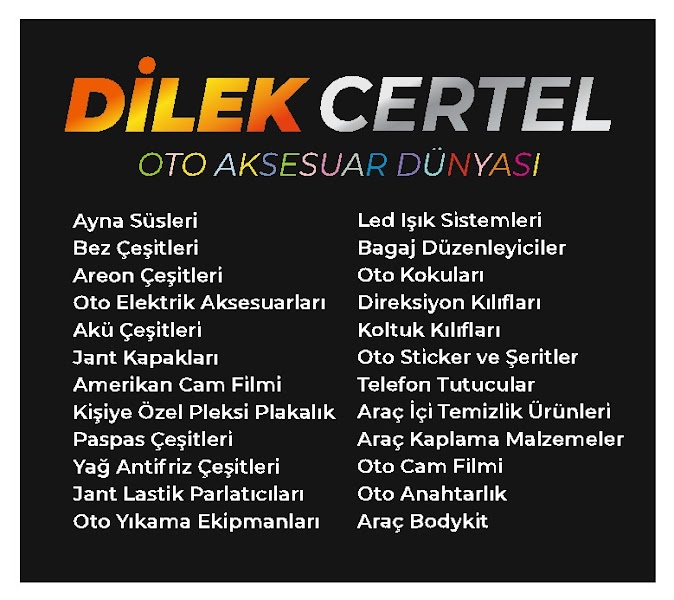 Certel Aksesuar Servis Oto Kuaför