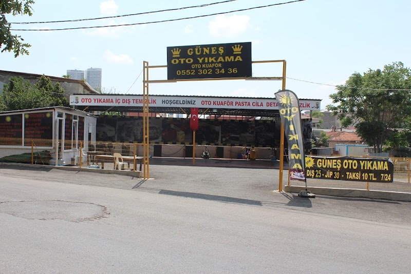 Güneş oto yıkama kuaför